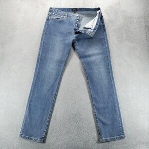 APC Jeans Mens 36x34 Blue Petit New Standard Slim Tapered Stretch Denim